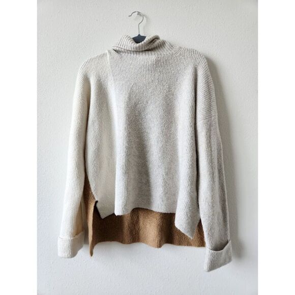 French Connection Women’s Wool Blended Turtleneck Sweater | Size M - Picture 3 of 8